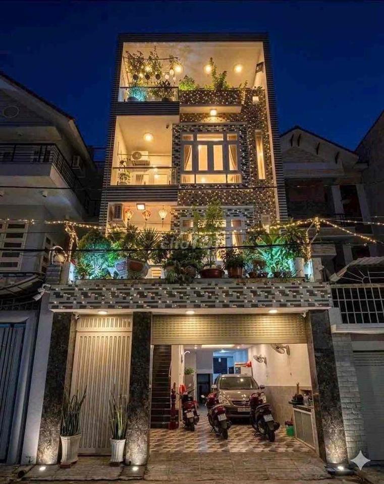 Nhà 4Tầng Hẻm Oto Tránh Nhau Trung Tâm