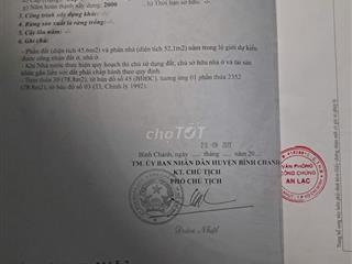 Bán nhà bình chánh, cuối đường Đại lộ võ văn kiệt
