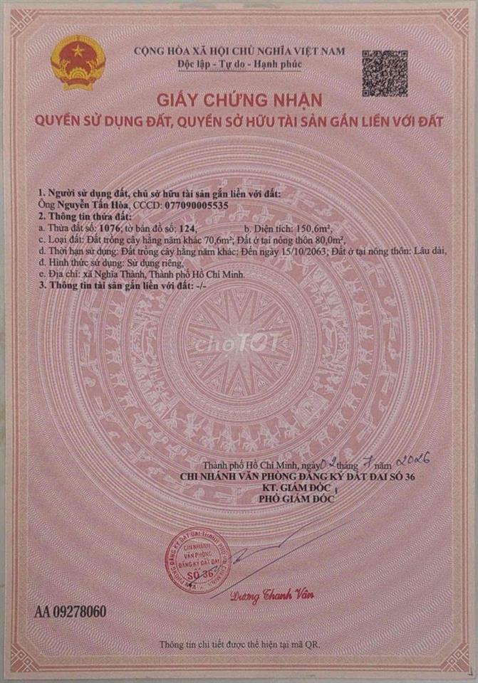 Đất mặt tiền kinh doanh sát KCN SONADEZI Châu Đức