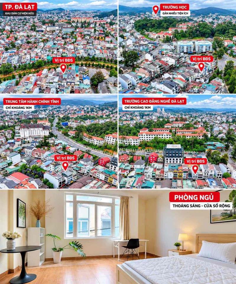 🏠🏠 BÁN NHÀ SRXD KQH MẠC ĐỈNH CHI P4 TP ĐÀ LẠT (PHƯỜNG XUÂN HƯƠNG) 🏠🏠
