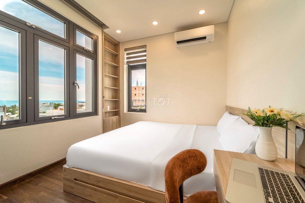 TRỐNG SẴN Căn Hộ 2PN View Biển - Đi Bộ 2 Phút Biển Mân Thái - Nhận Pet