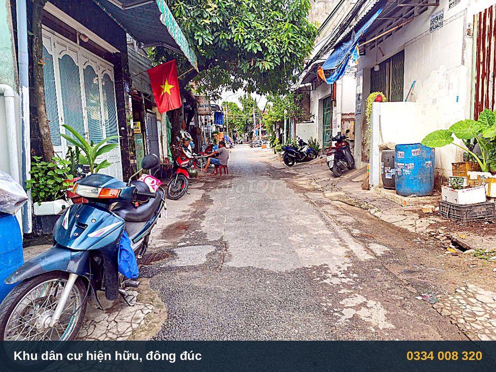 Bán đất 163m2 ngang 6,22m hẻm 4,5m, Lái Thiêu 20, giá net sang tên