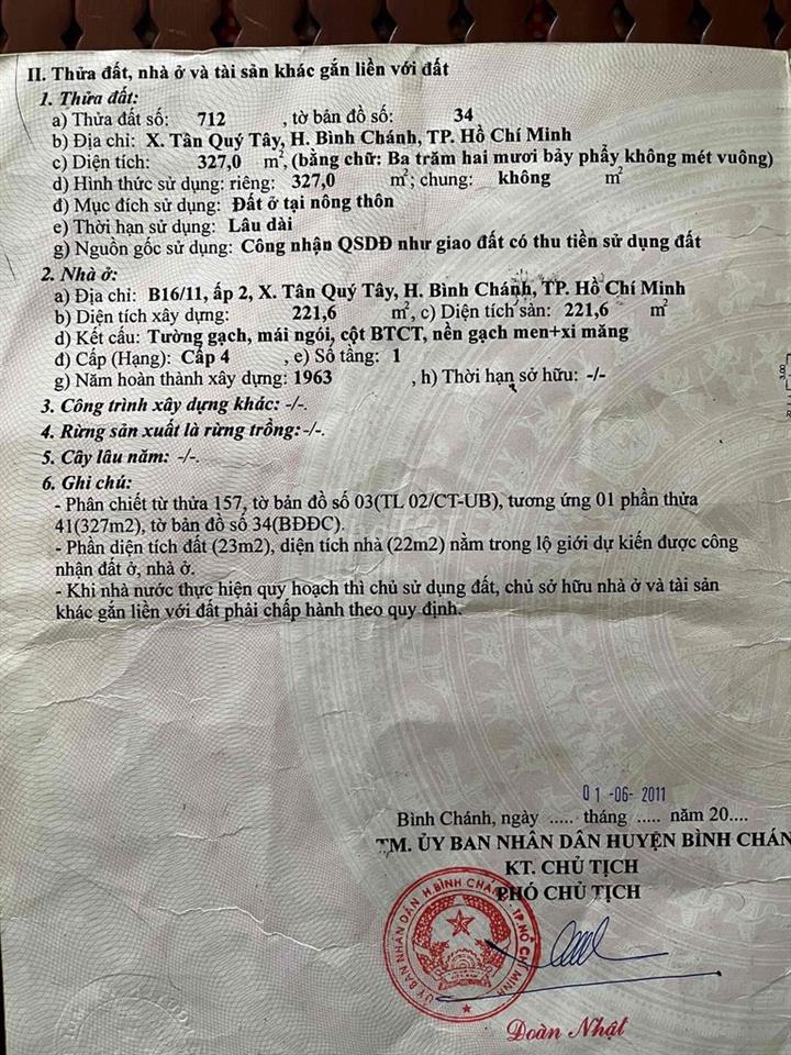 Chính chủ cần bán