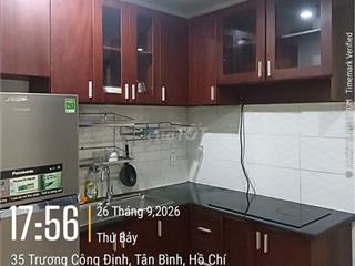 Căn hộ 1PN mới cao cấp ngay - Khu Bàu Cát - Full nội thất - Tân Bình