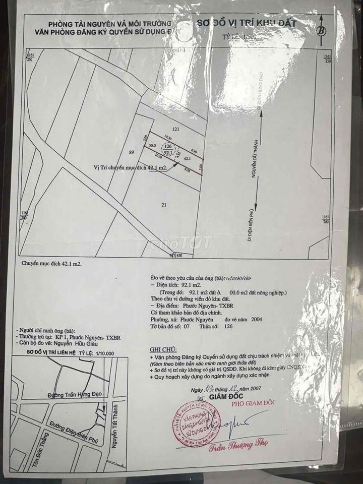 Nhà ngay chợ Phước Nguyên