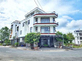 Cho Thuê Nhà 1 Trệt 3 Lầu Góc 2 Mặt Tiền KDC Hồng Loan
