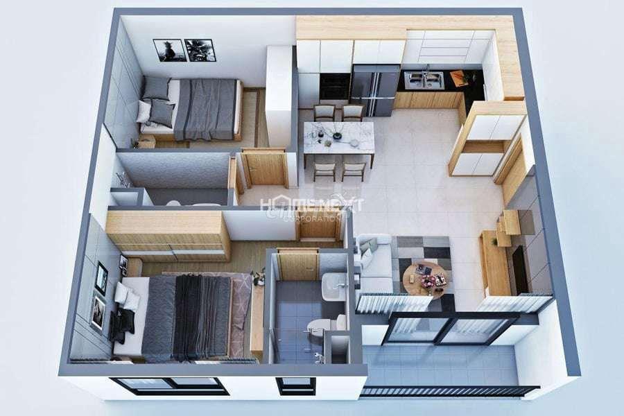 Chính chủ bán căn hộ 2PN2WC – View thoáng, ban công rộng, tầng thấp