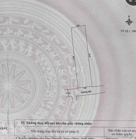 ĐẤT TÔ HIỆU-109m-NGANG 5M-DÀI 22M-KIỆT Ô TÔ-VUÔNG VỨC