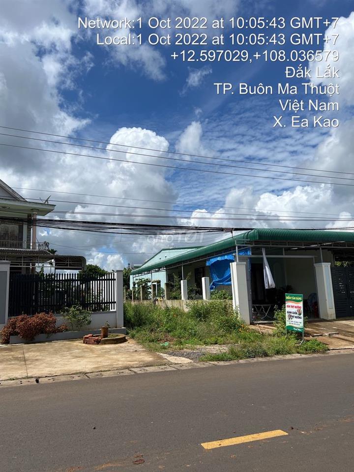 Bán đất mặt tiền y wang, cạnh UBND Phường Ea kao