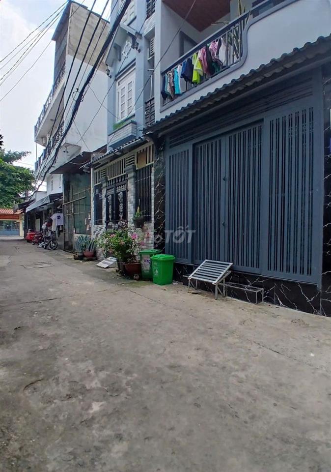 🌹 HHMG 2%: Nhà góc 2 MT 4*12m 2 tầng, hẻm xe  HL 2 - Bình Tân 