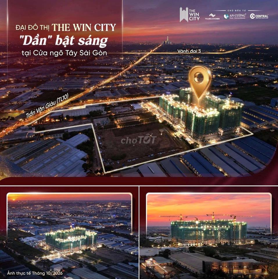 The Win City đã cắt nóc chuẩn bị bàn giao