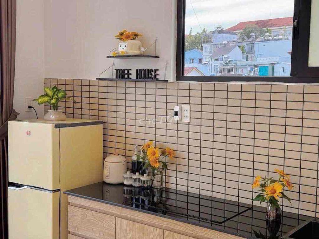 cho thuê căn duplex ban công ngay