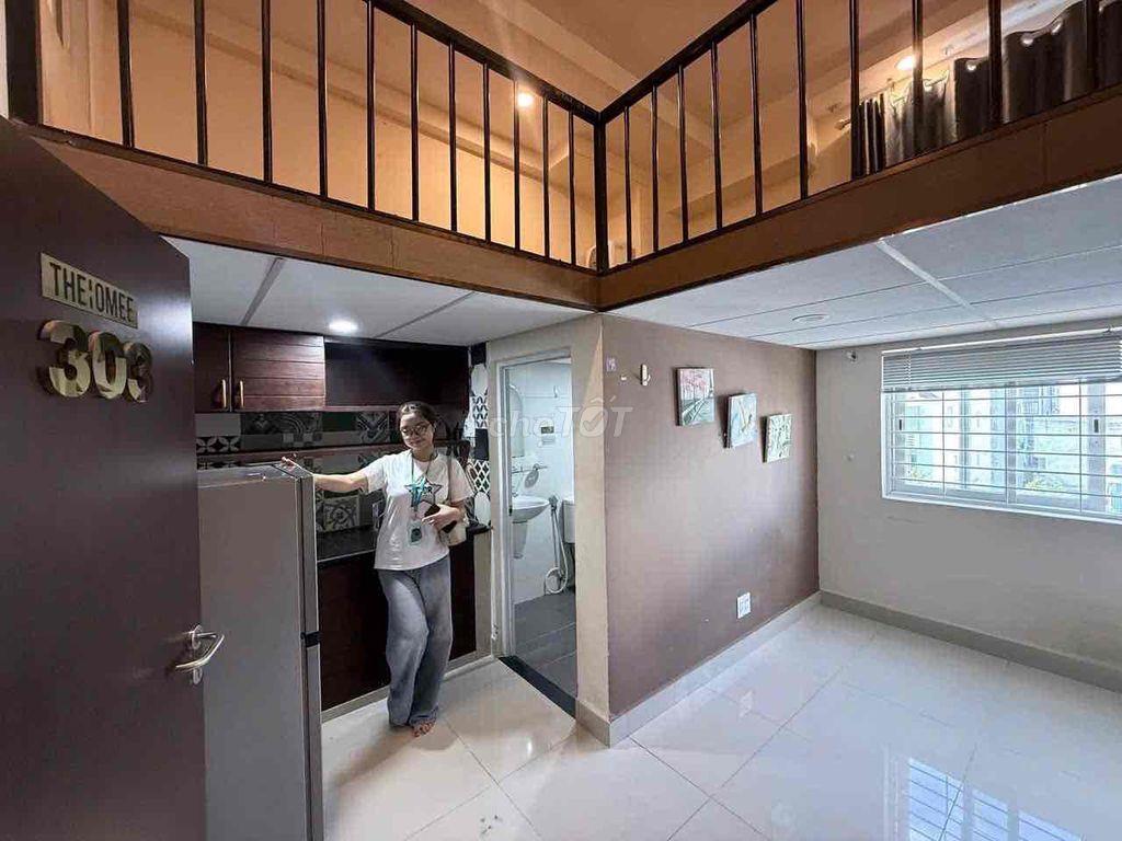 cho thuê căn duplex cửa sổ trời, ngã 6 Gò Vấp