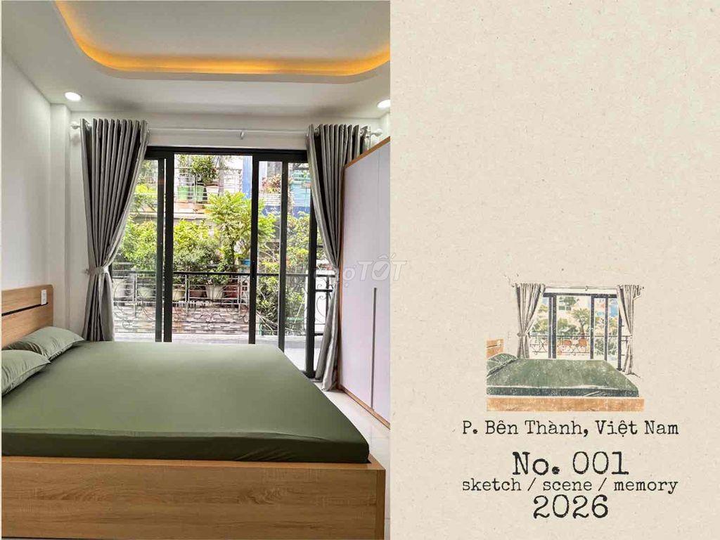 🥰102 CỐNG QUỲNH, QUẬN 1 - CĂN HỘ STUDIO MỚI XÂY, SẠCH SẼ, ẤM ÁP, CHINH