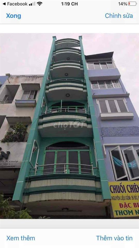 Nhà đẹp mặt tiền đường Khánh Hội cho thúe