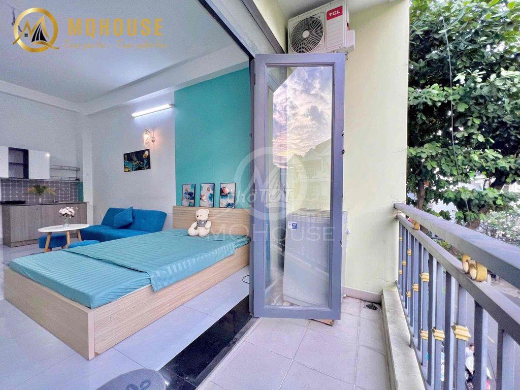 Ngay Ngã Tư Bảy Hiền - Studio bancol full nt cao cấp