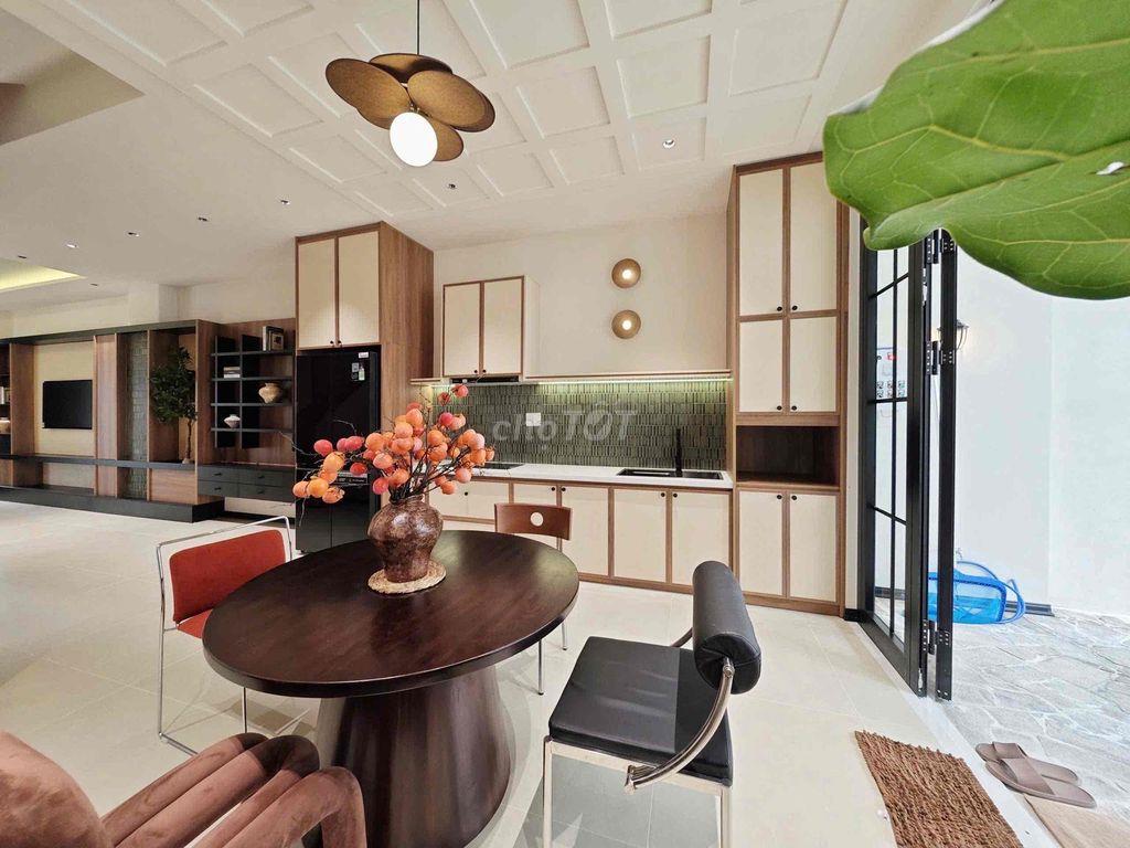 cho thuê nhà đẹp có hồ bơi hà huy tập