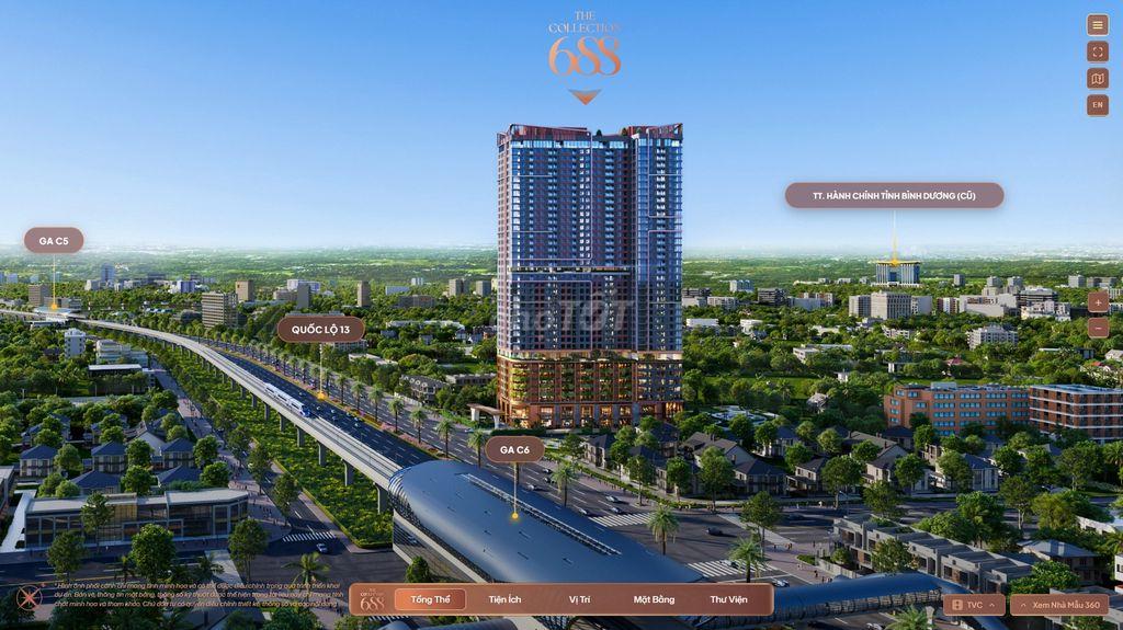 Căn hộ cao cấp trục Phạm Văn Đồng - chất lượng 100 năm chỉ 43,688tr/m2