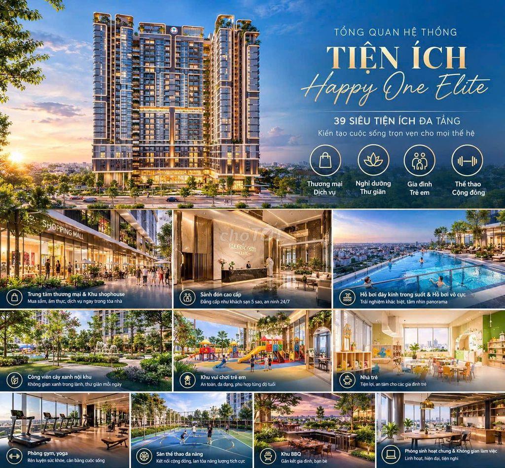 🔥 CHÍNH THỨC LỘ DIỆN! GIÁ RUMOR HAPPY ONE ELITE CHỈ TỪ 59,8 TRIỆU/M²