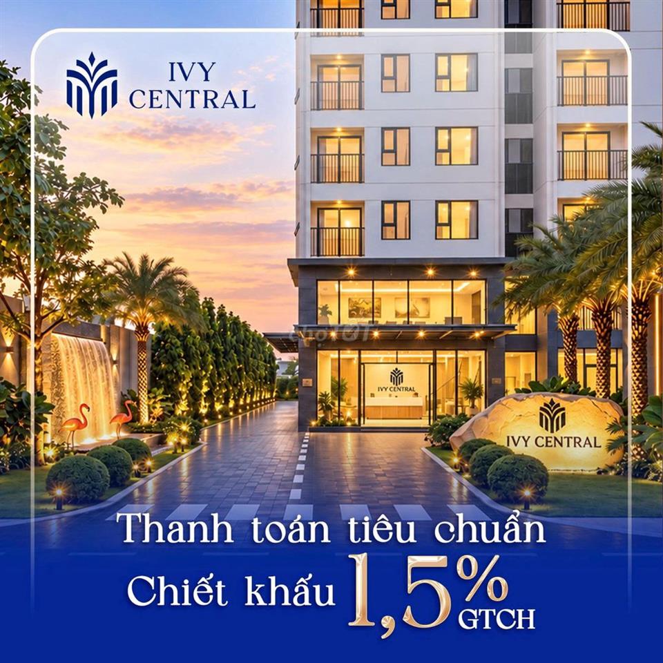  IVY CENTRAL  Mặt tiền đường Phạm Văn Đồng nối dài