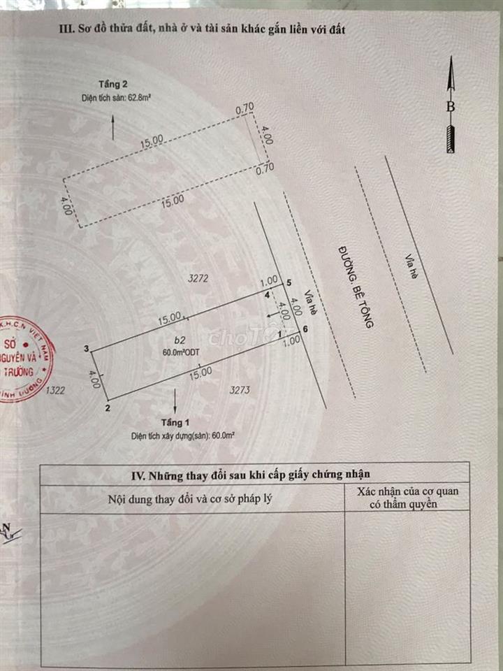📍BÁN NHÀ GẦN VINCOM DĨ AN - 64m² - 2 TẦNG - 4PN - CHỈ 4 TỶ