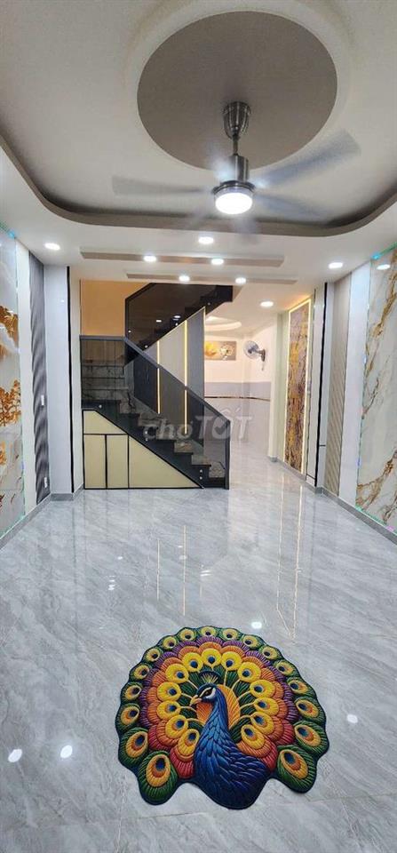 SIÊU PHẨM NHÀ ĐẸP ĐƯỜNG SỐ - HẺM XE HƠI - PHƯỜNG 4 - QUẬN 4