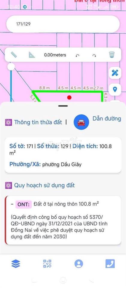 chủ nhà đi Mỹ định cư nên bán đất