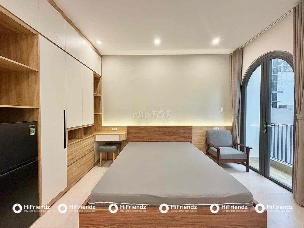 CHO THUÊ CĂN HỘ 1 PHÒNG NGỦ GẦN AEON BÌNH TÂN -ĐẦY ĐỦ NỘI THẤT, BANCOL