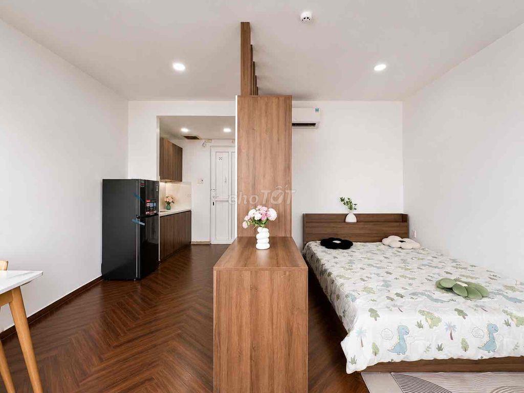 CHO THUÊ STUDIO FULL NỘI THẤT MỚI TOANH TIỆN NGHI GẦN VHU, HUIT, HIU