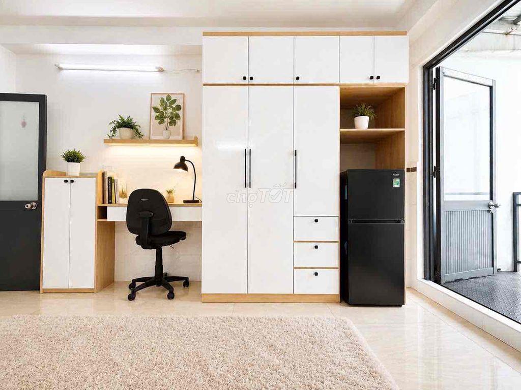 CHO THUÊ STUDIO FULL NỘI THẤT ĐẦY ĐỦ TIỆN NGHI GẦN HUIT