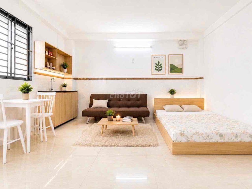 CHO THUÊ STUDIO FULL NỘI THẤT ĐẦY ĐỦ TIỆN NGHI GẦN HUIT
