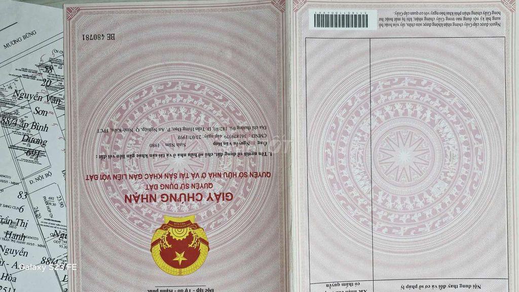 BÁN ĐẤT THỔ CƯ