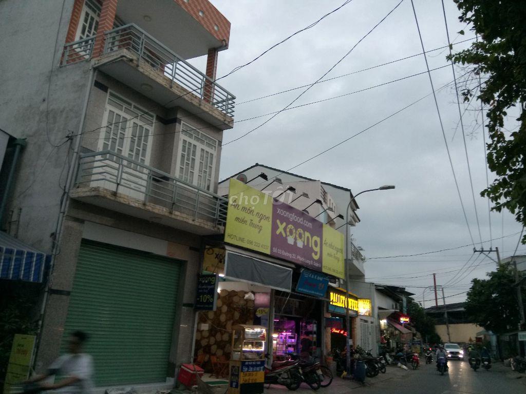 Cho thuê NC nhà MT đg 22, ngay trường CĐ Công Thương, xe tải vi vu