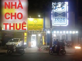 Cho thuê nhà mặt tiền ngang 4m mbkd kv ngã 4 đối diện bến xe p8, TP.VL