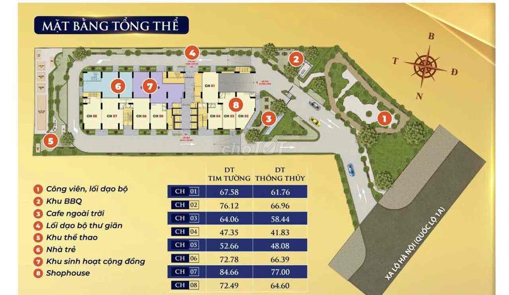 Cần bán căn hộ 54m2 - Bcons Avenue