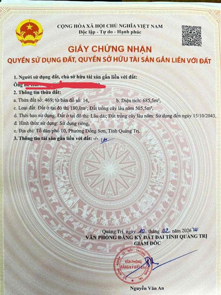 cần bán 2 lô đất mt đường Trần Văn Giáp, tặng nhà c4 đổ mê gần trg c1