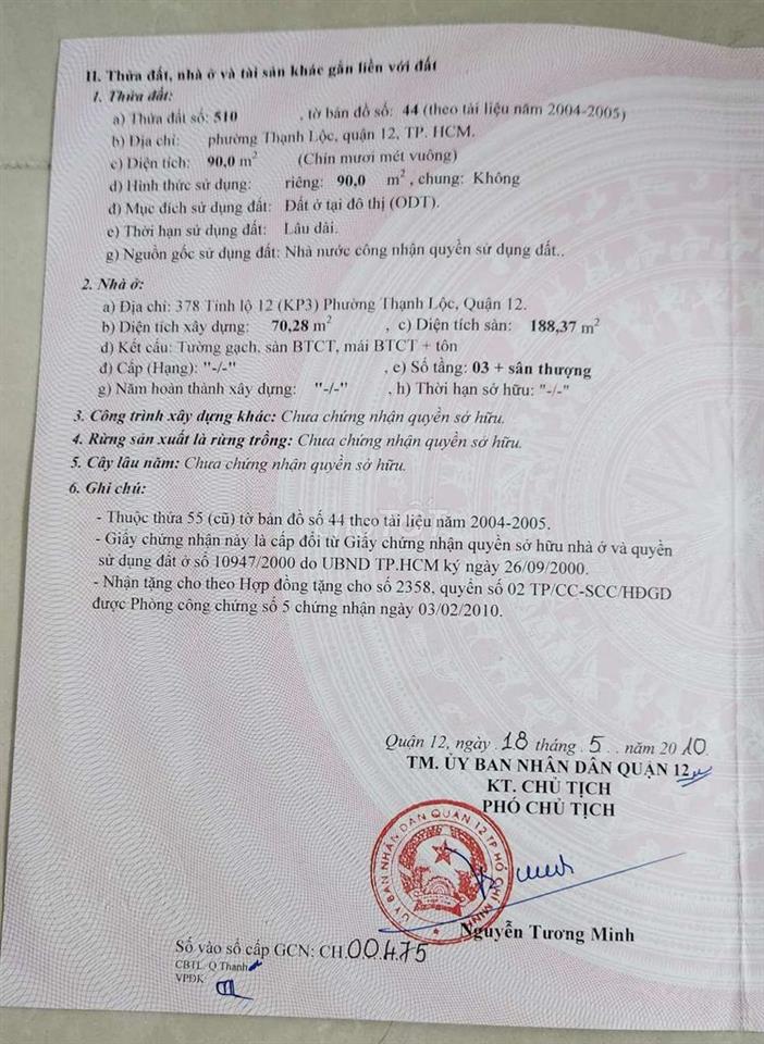 nhà mt hà huy giáp f an phú đông hcm