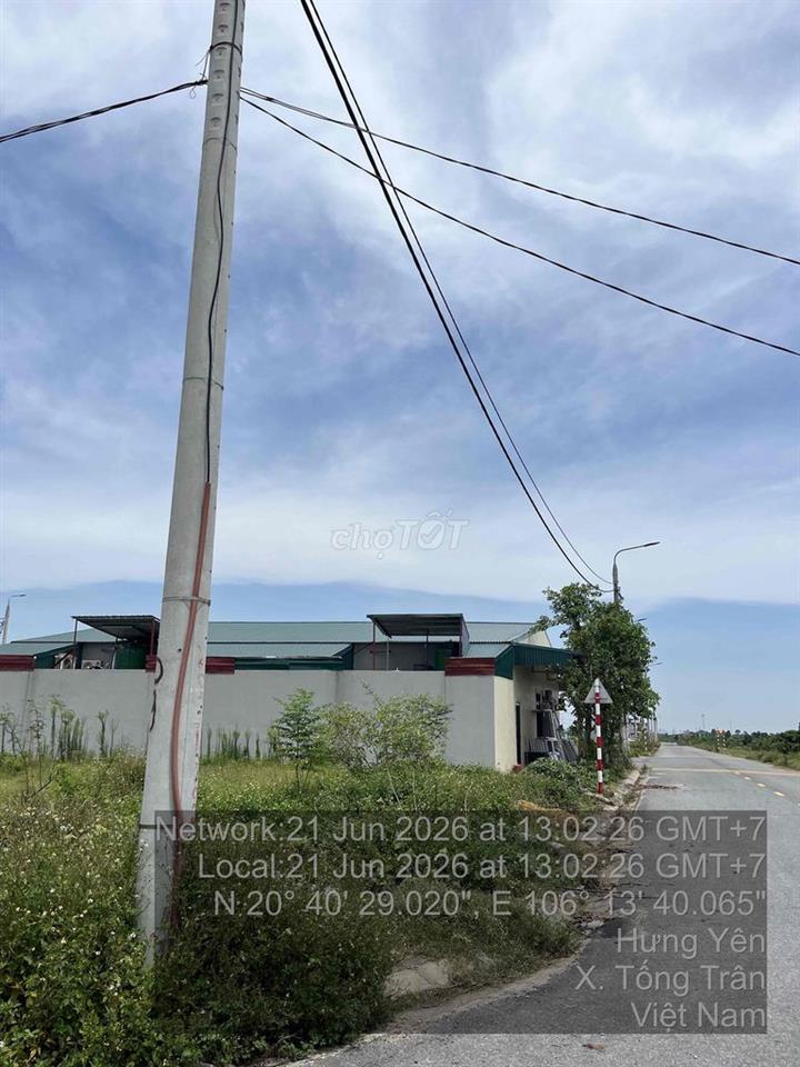 Cần bán lô góc, hướng đẹp đất đấu giá