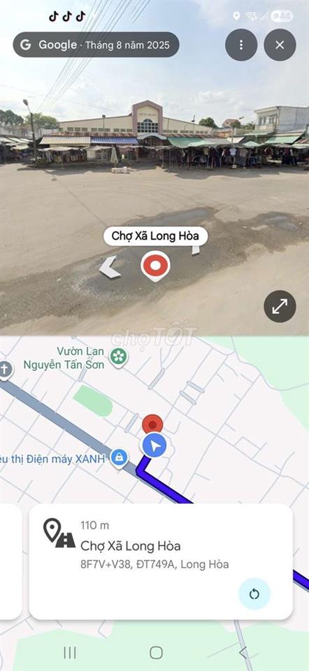 cần bán lô đất đẹp ngay trung tâm long hòa