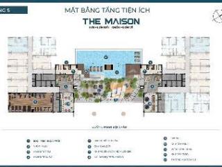 BÁN CĂN HỘ 1PN+1 – THE MAISON | 47M² | SỔ HỒNG RIÊNG