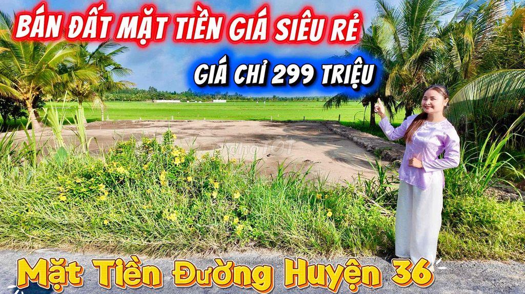 Bán Đất Mặt Tiền Đường Huyện 36 Giá Rẻ