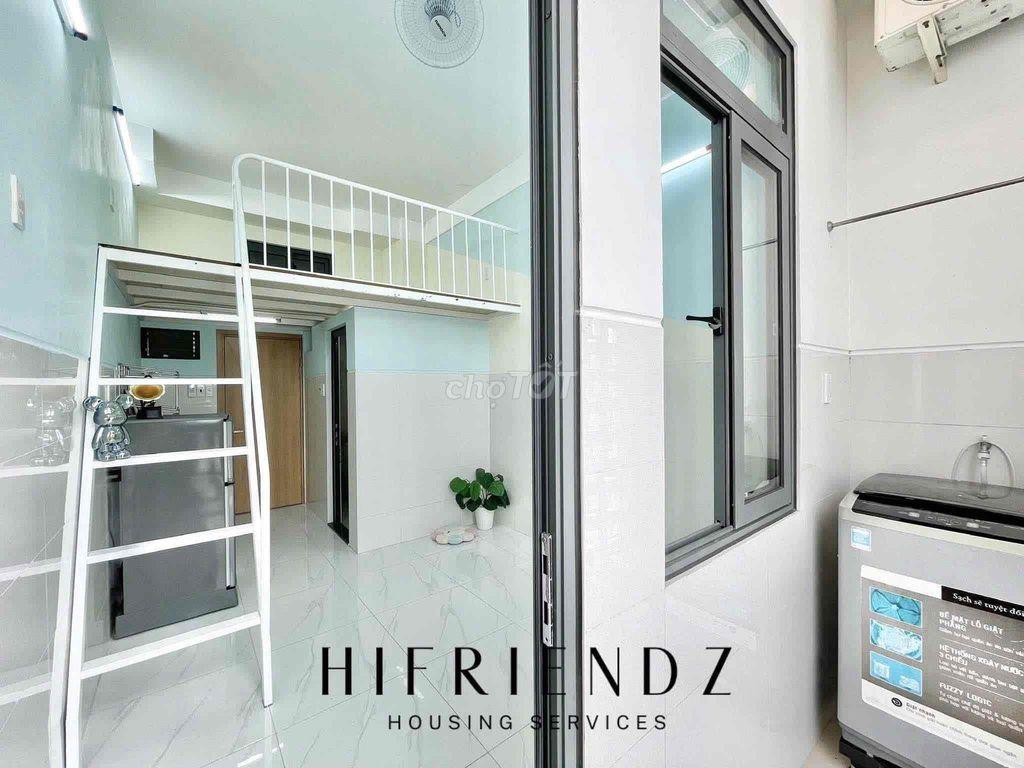 CĂN DUPLEX BAN CÔNG FULL NỘI THẤT MÁY GIẶT RIÊNG NGAY LÝ THÁNH TÔNG
