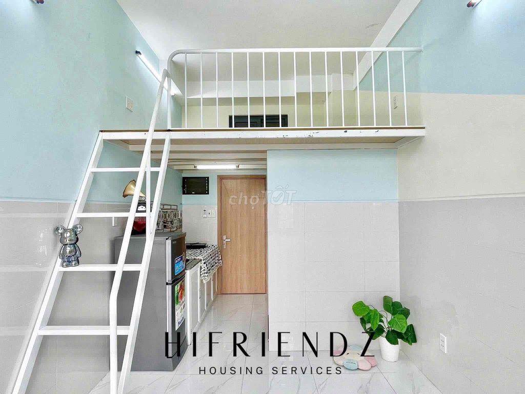 CĂN DUPLEX BAN CÔNG FULL NỘI THẤT MÁY GIẶT RIÊNG NGAY LÝ THÁNH TÔNG