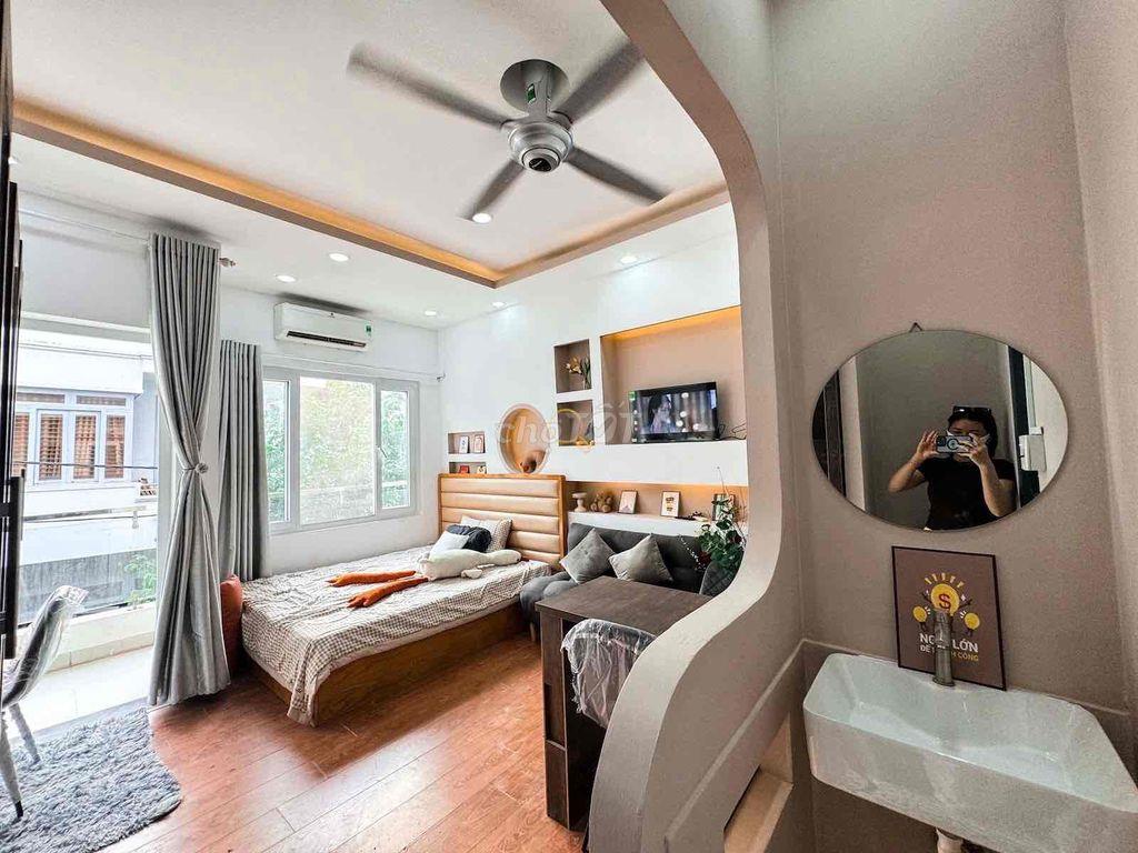 CĂN HỘ FULL NỘI THẤT CAO CẤP - BÌNH THẠNH - BAN CÔNG/CỬA SỔ THOÁ