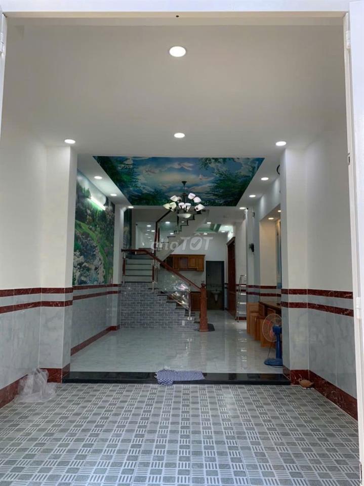 Cho thuê nhà 3 lầu mới đẹp hẻm Nguyễn Ảnh Thủ phường Hiệp Thành Q12