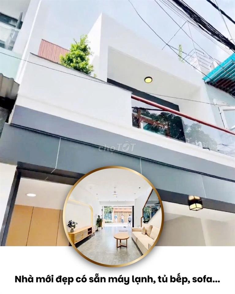 Cho Thuê Nhà Mới Đẹp Hẻm Đường Dương Thị Mười Phường Tân Thới Hiệp Q12