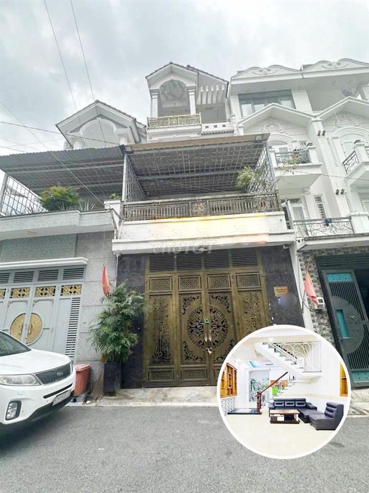 NHÀ 3 LẦU FULL NỘI THẤT HẺM TRẦN THỊ NĂM P. TÂN CHÁNH HIỆP Q12 