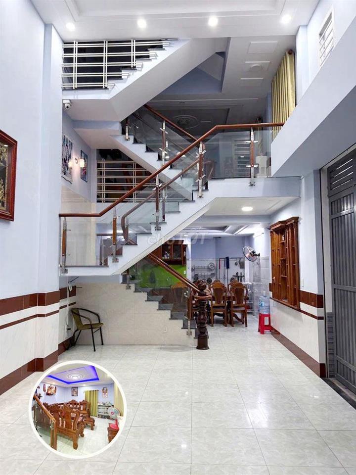CHO THUÊ NHÀ 3 LẦU MỚI ĐẸP FULL NỘI THẤT HẺM PHƯỜNG TCH QUẬN 12 