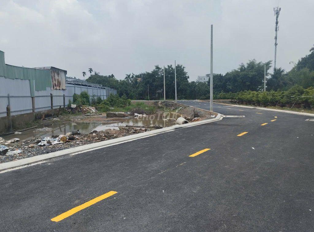 Đất thổ cư đường nhựa 6m, 70m2, Sổ hồng riêng, cách cầu Sắt chỉ 5 phút