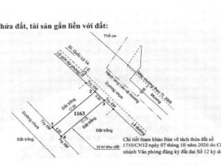 NỀN SỐ 13, ĐƯỜNG 16M, DT 70M2, KDC HIỆN HỮU, SỔ HỒNG RIÊNG
